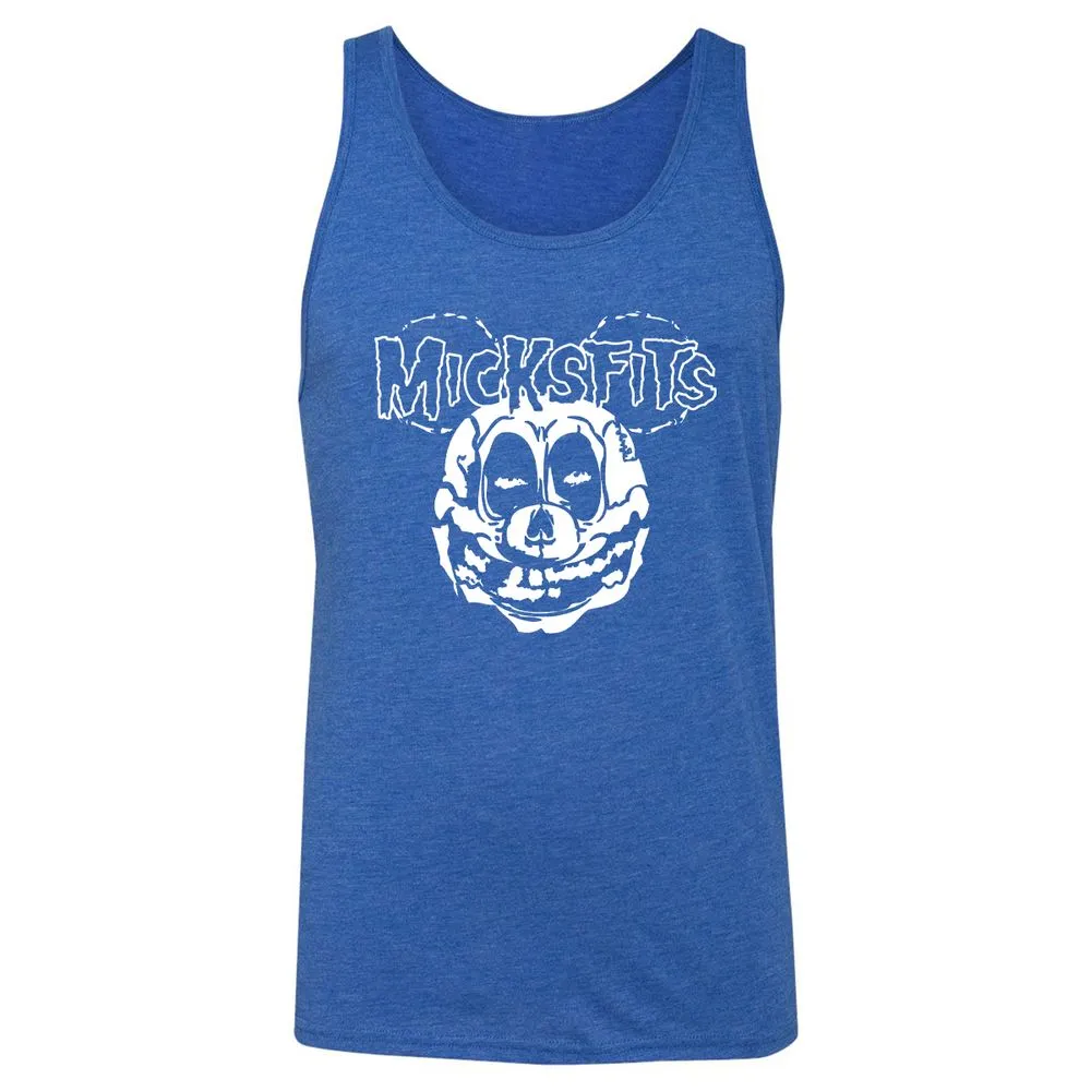 Unisex Jersey Tank - 4UAUQ25B - True Royal Triblend - 12