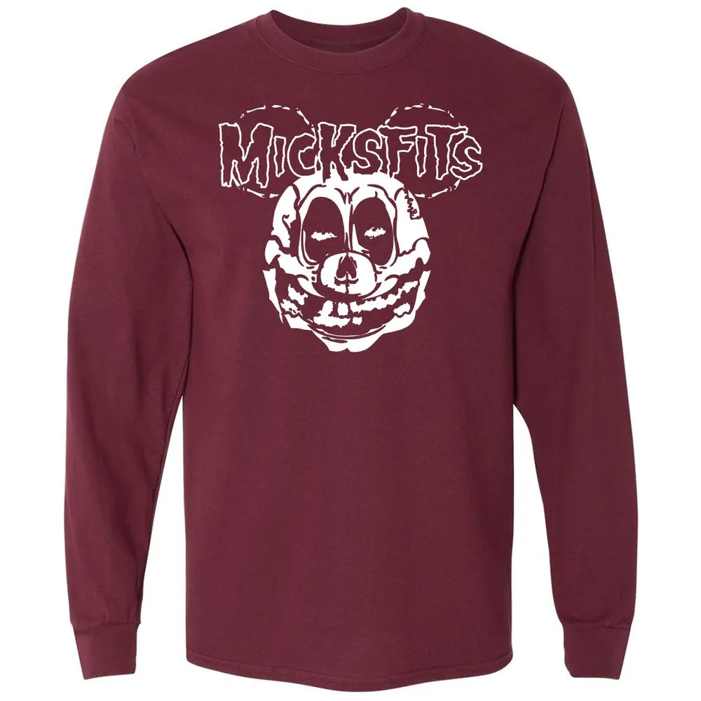 Long Sleeve T-Shirt - 1LUS2L2F - Maroon - 11