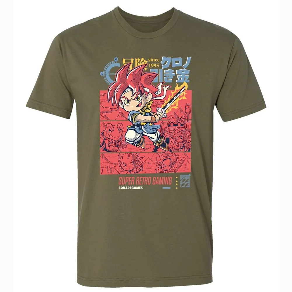 Premium Unisex T-Shirt - 7XBYCAWS - Military Green - 5