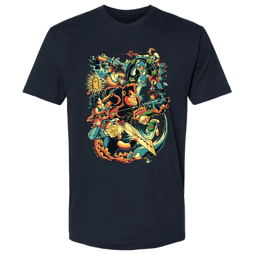 Premium Unisex T-Shirt - YNUJXF6M - Midnight Navy - 2