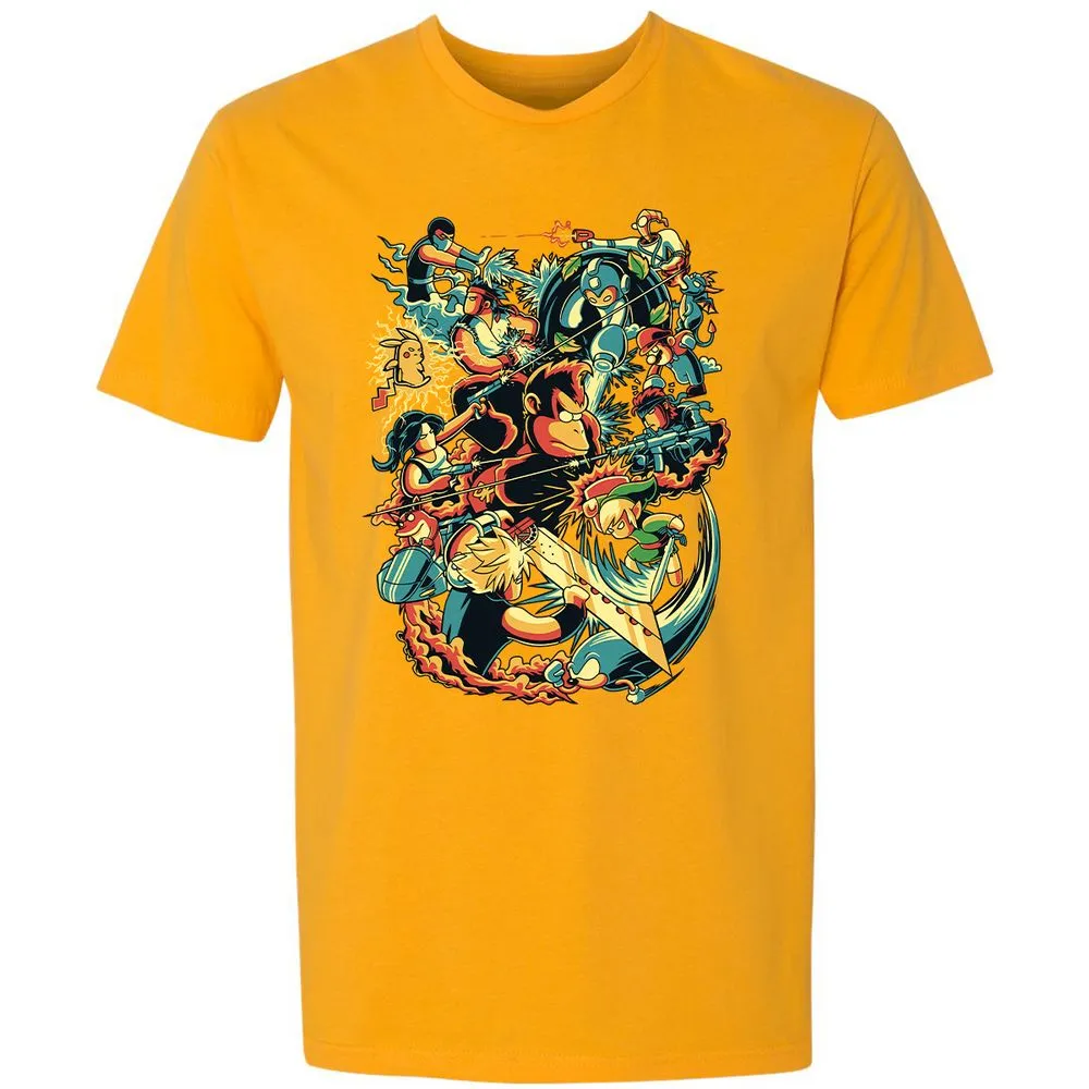 Premium Unisex T-Shirt - YNUJXF6M - Gold - 12