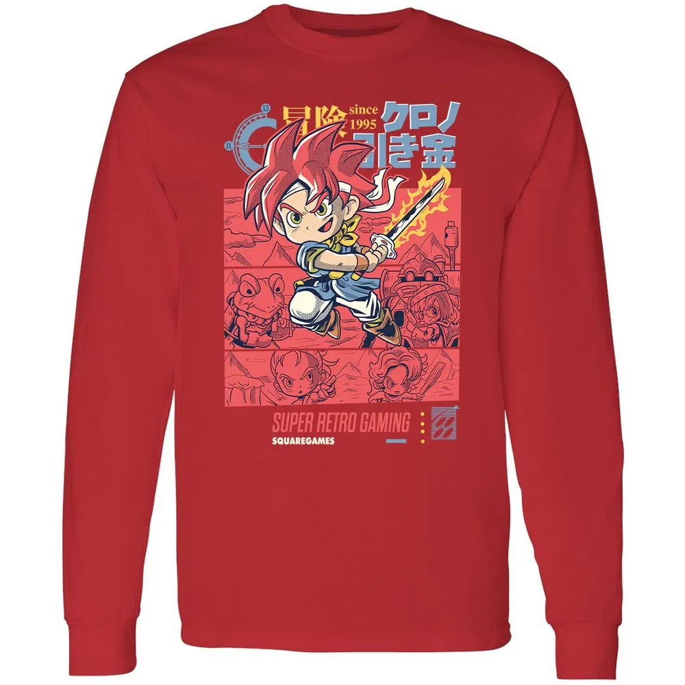 Long Sleeve T-Shirt - 51TUE3CF - Red - 14