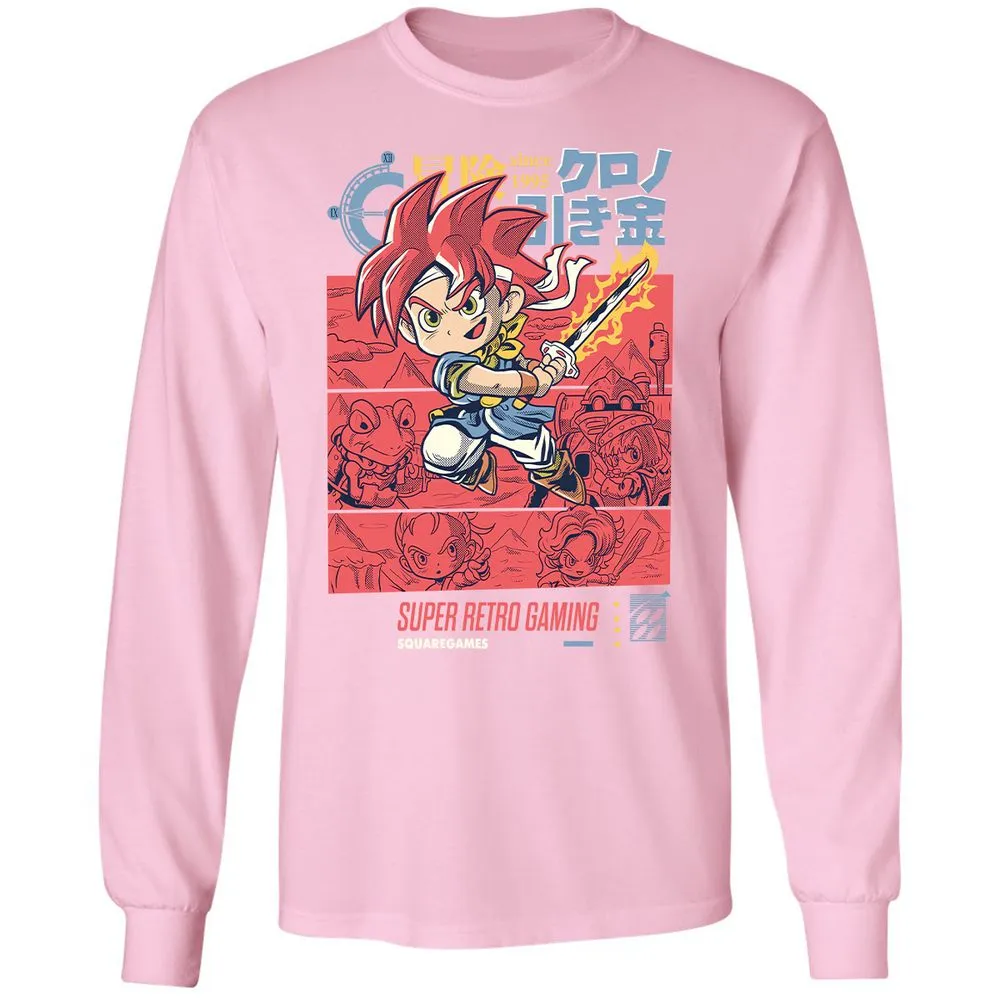 Long Sleeve T-Shirt - 51TUE3CF - Light Pink - 3