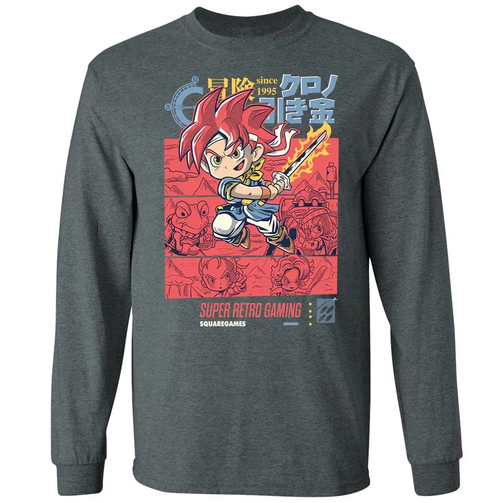 Long Sleeve T-Shirt - 51TUE3CF - Dark Heather - 15