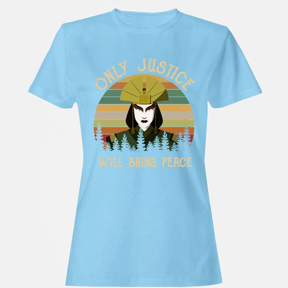 Women's T-Shirt - 5T98B4N5 - Light Blue - 8