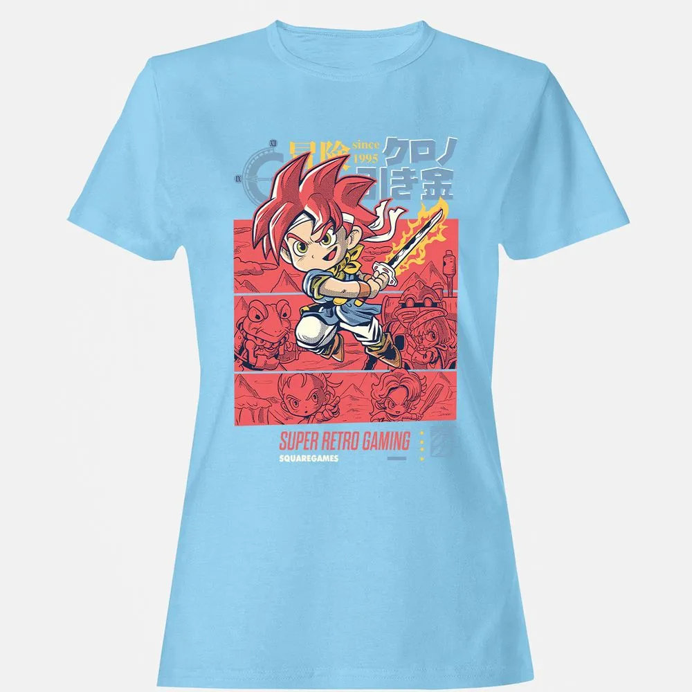 Women's T-Shirt - FZGM1QM3 - Light Blue - 8