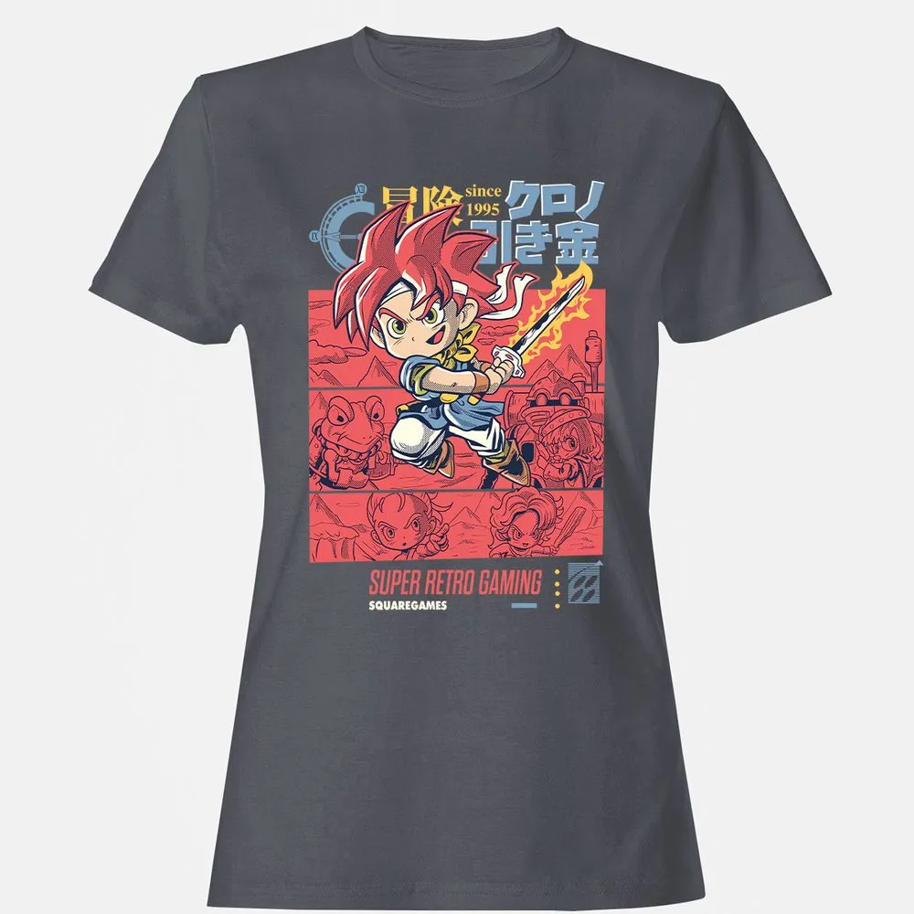 Women's T-Shirt - FZGM1QM3 - Dark Heather - 5