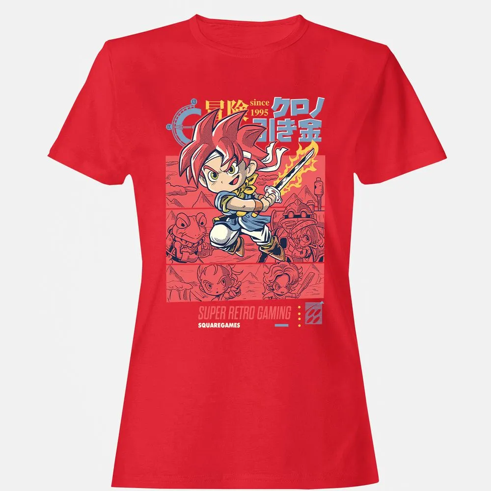 Women's T-Shirt - FZGM1QM3 - Red - 13