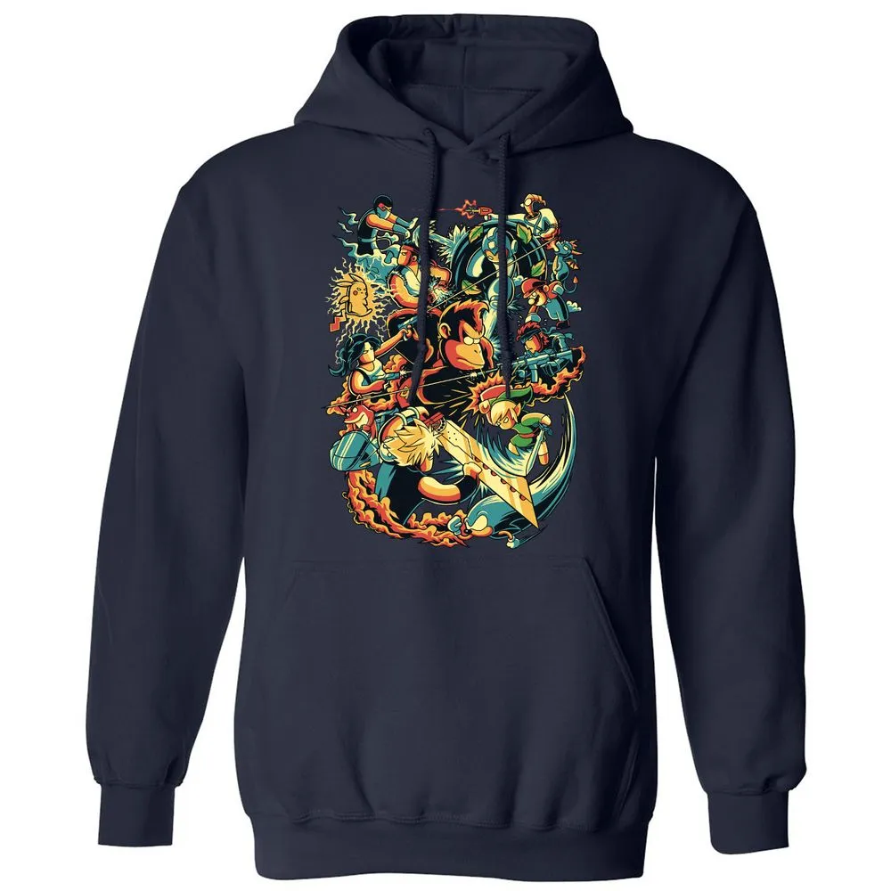 Classic Unisex Hoodie - K8SSA7NQ - Navy - 2
