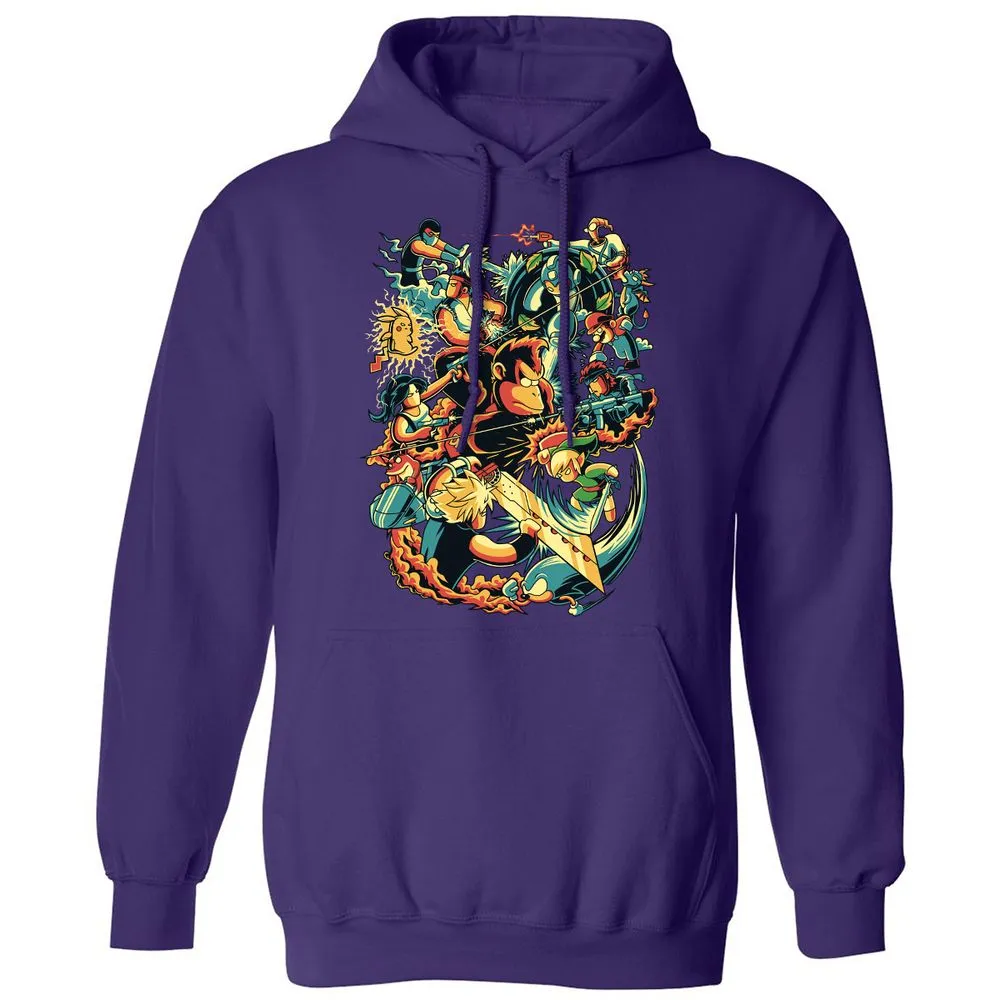 Classic Unisex Hoodie - K8SSA7NQ - Purple - 6