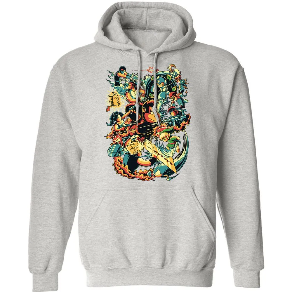 Classic Unisex Hoodie - K8SSA7NQ - Ash - 8