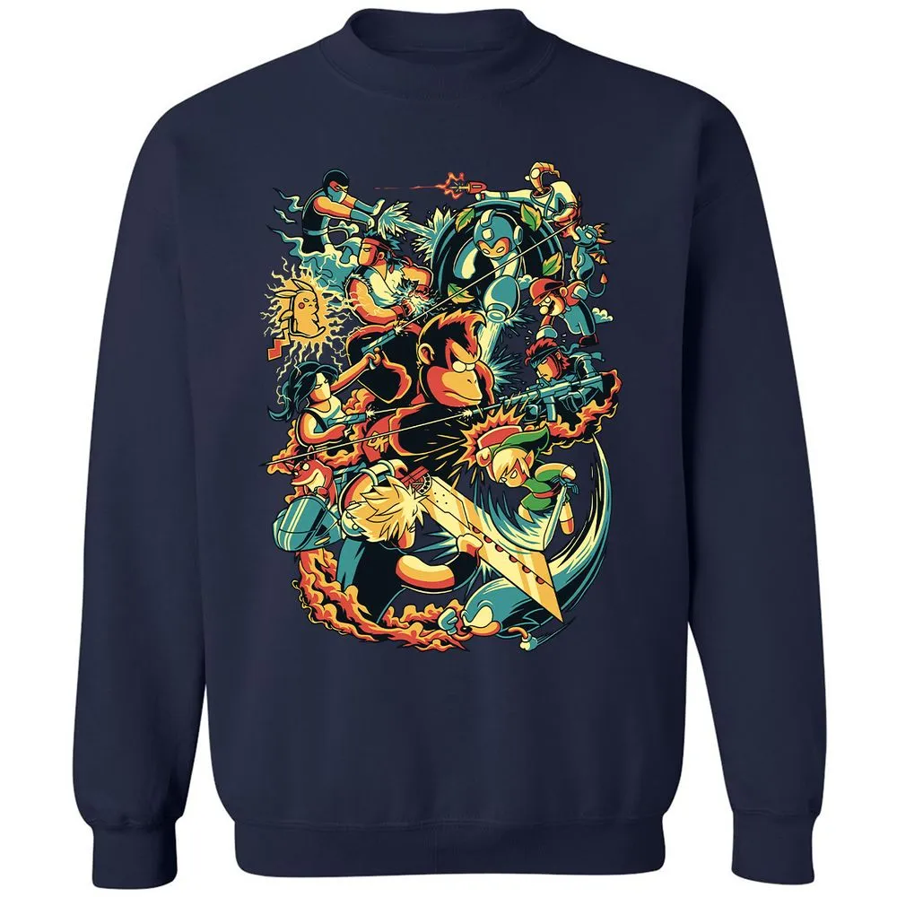 Classic Unisex Sweatshirt - PURNQTF7 - Navy - 2