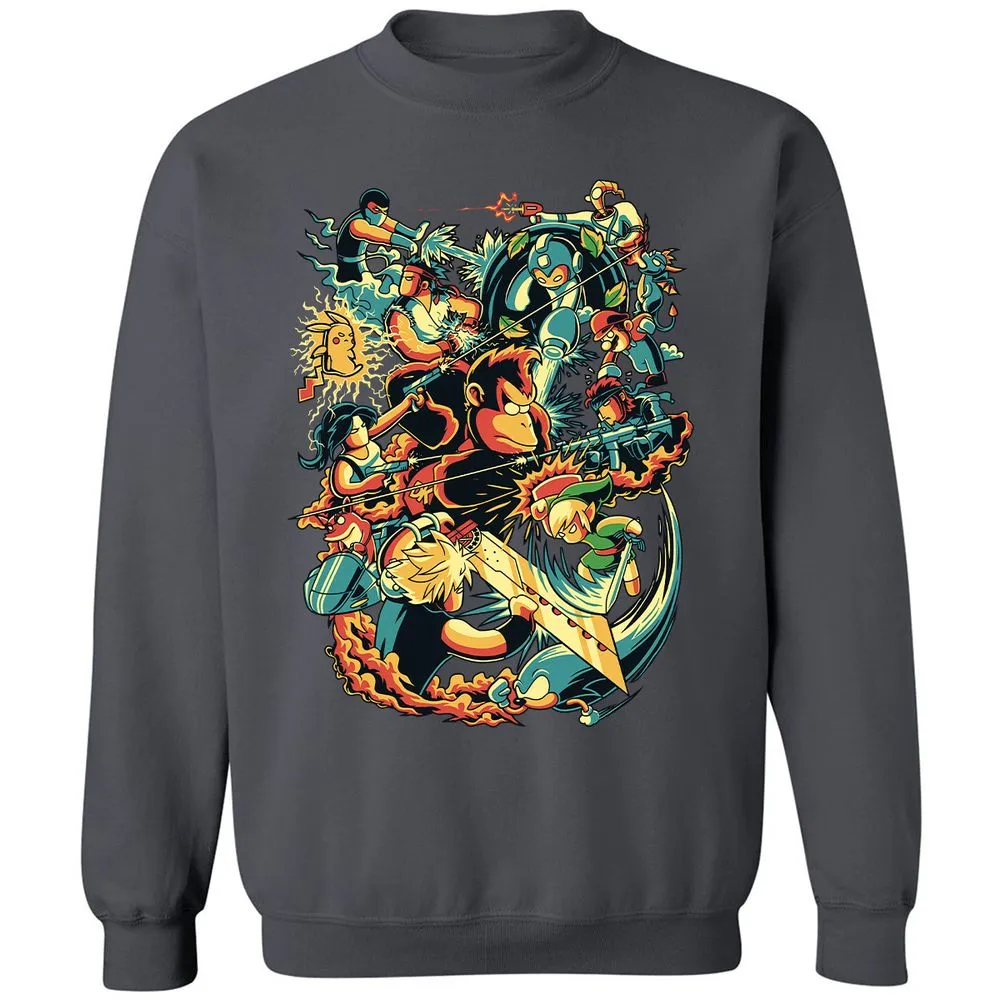 Classic Unisex Sweatshirt - PURNQTF7 - Charcoal - 7