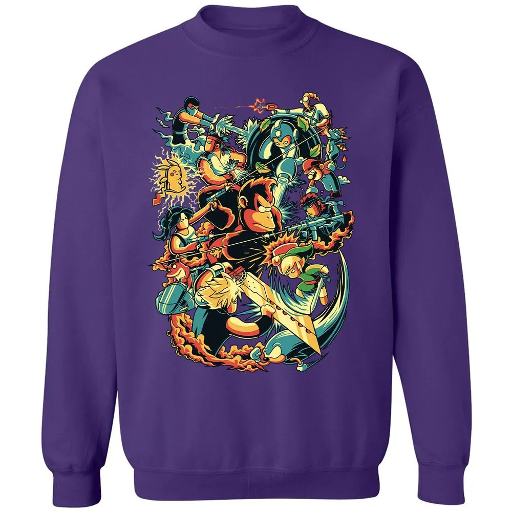 Classic Unisex Sweatshirt - PURNQTF7 - Purple - 6