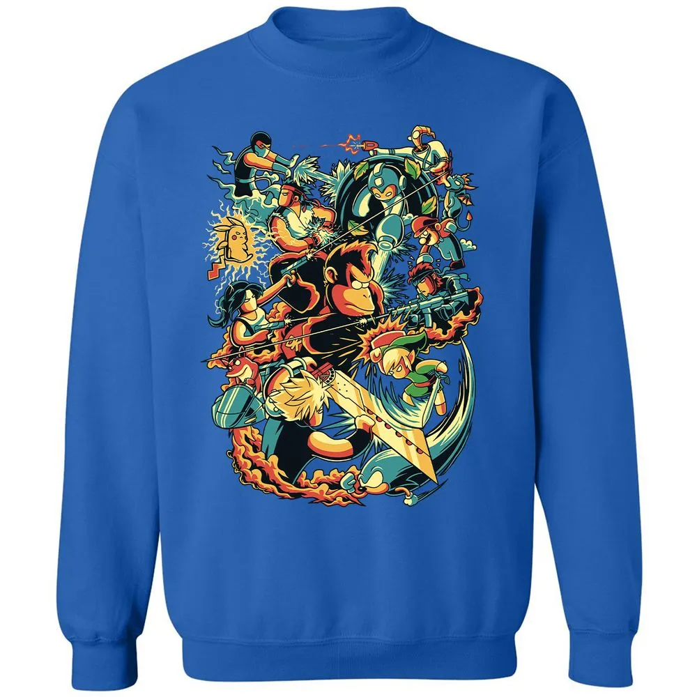 Classic Unisex Sweatshirt - PURNQTF7 - Royal - 9