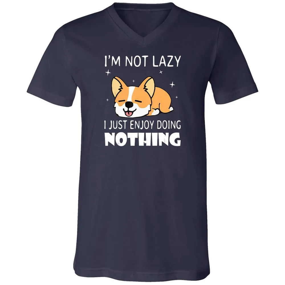 Unisex V-Neck T-Shirt - XENE263T - Navy - 2