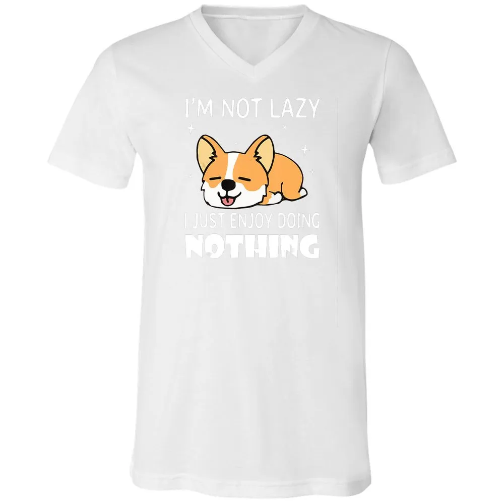 Unisex V-Neck T-Shirt - XENE263T - White - 5