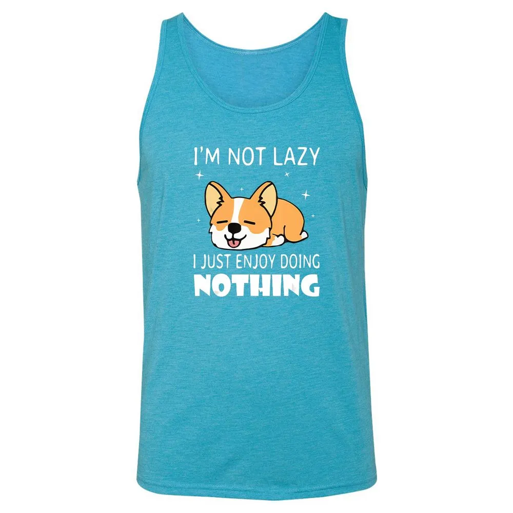 Unisex Jersey Tank - 4M4PB625 - Aqua Triblend - 3