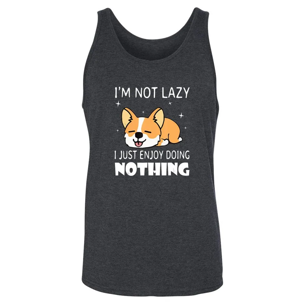 Unisex Jersey Tank - 4M4PB625 - Dark Grey Heather - 6