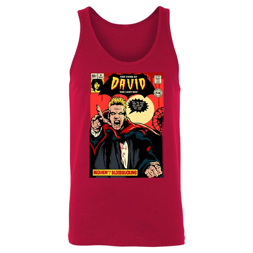 Unisex Jersey Tank - PQ4EH3VB - Red - 11