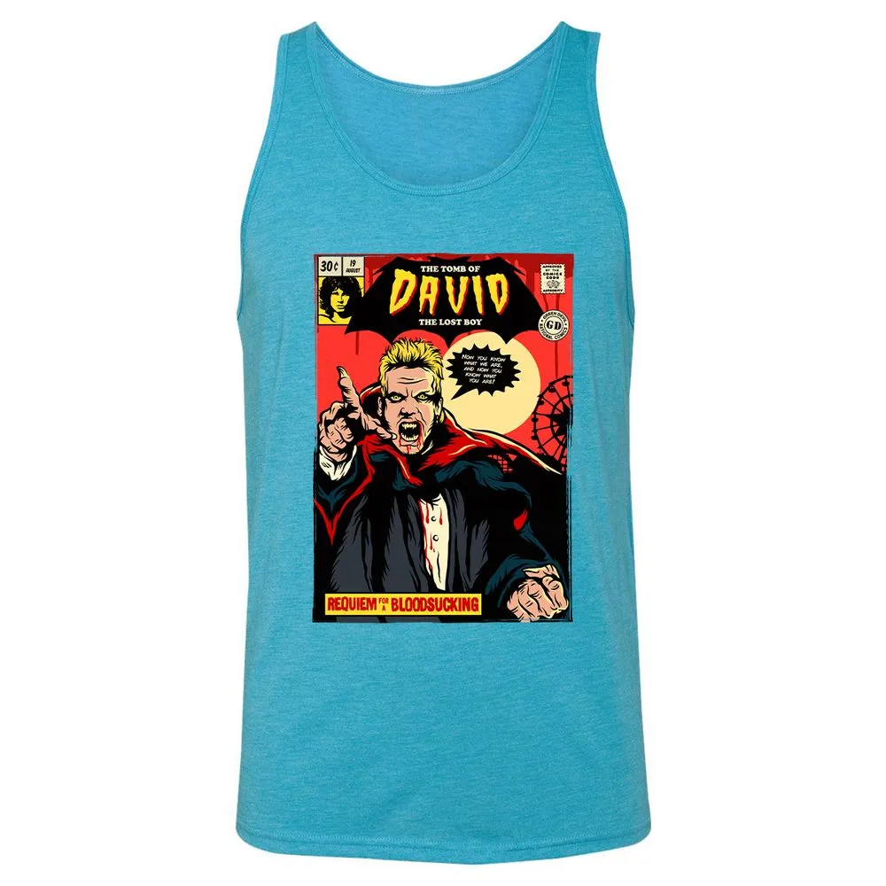 Unisex Jersey Tank - PQ4EH3VB - Aqua Triblend - 3