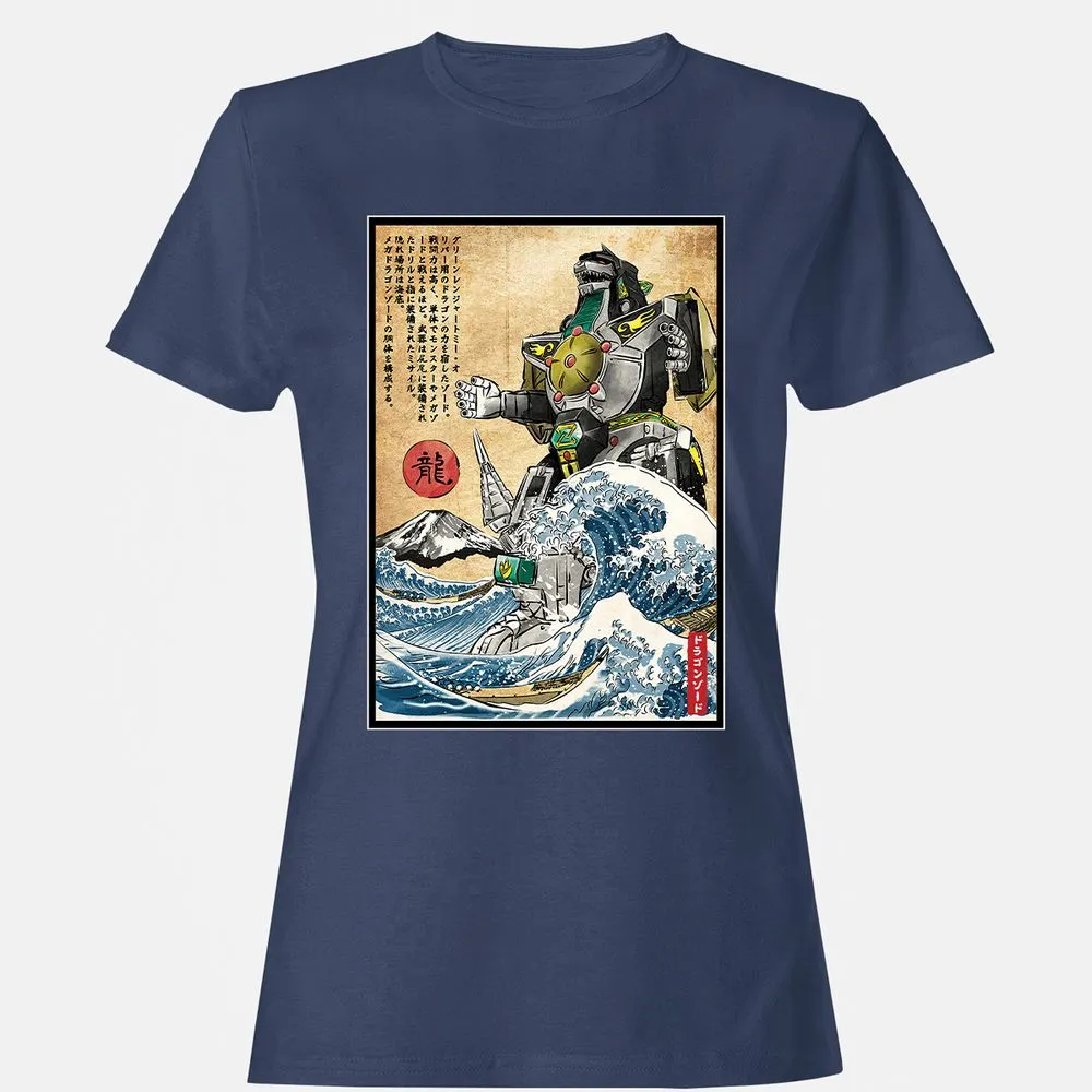 Women's T-Shirt - CWJQ6DBP - Navy - 10