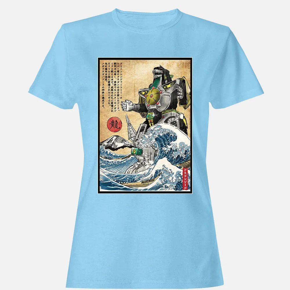 Women's T-Shirt - CWJQ6DBP - Light Blue - 8