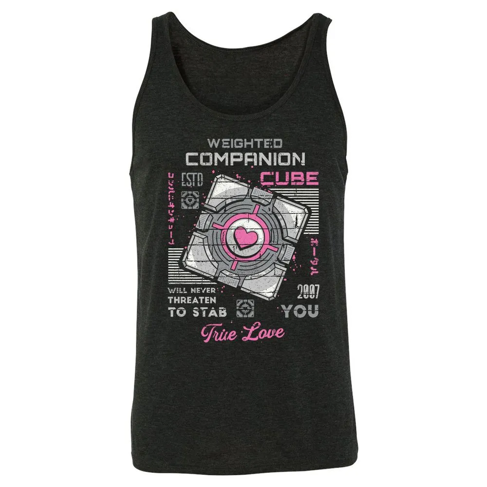 Unisex Jersey Tank - TZ7V2BAJ - Charcoal Black Triblend - 5