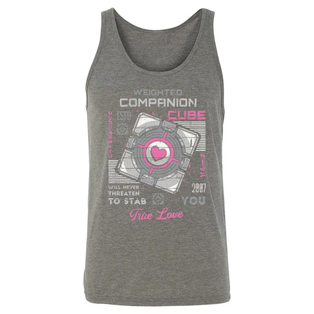 Unisex Jersey Tank - TZ7V2BAJ - Grey Triblend - 8