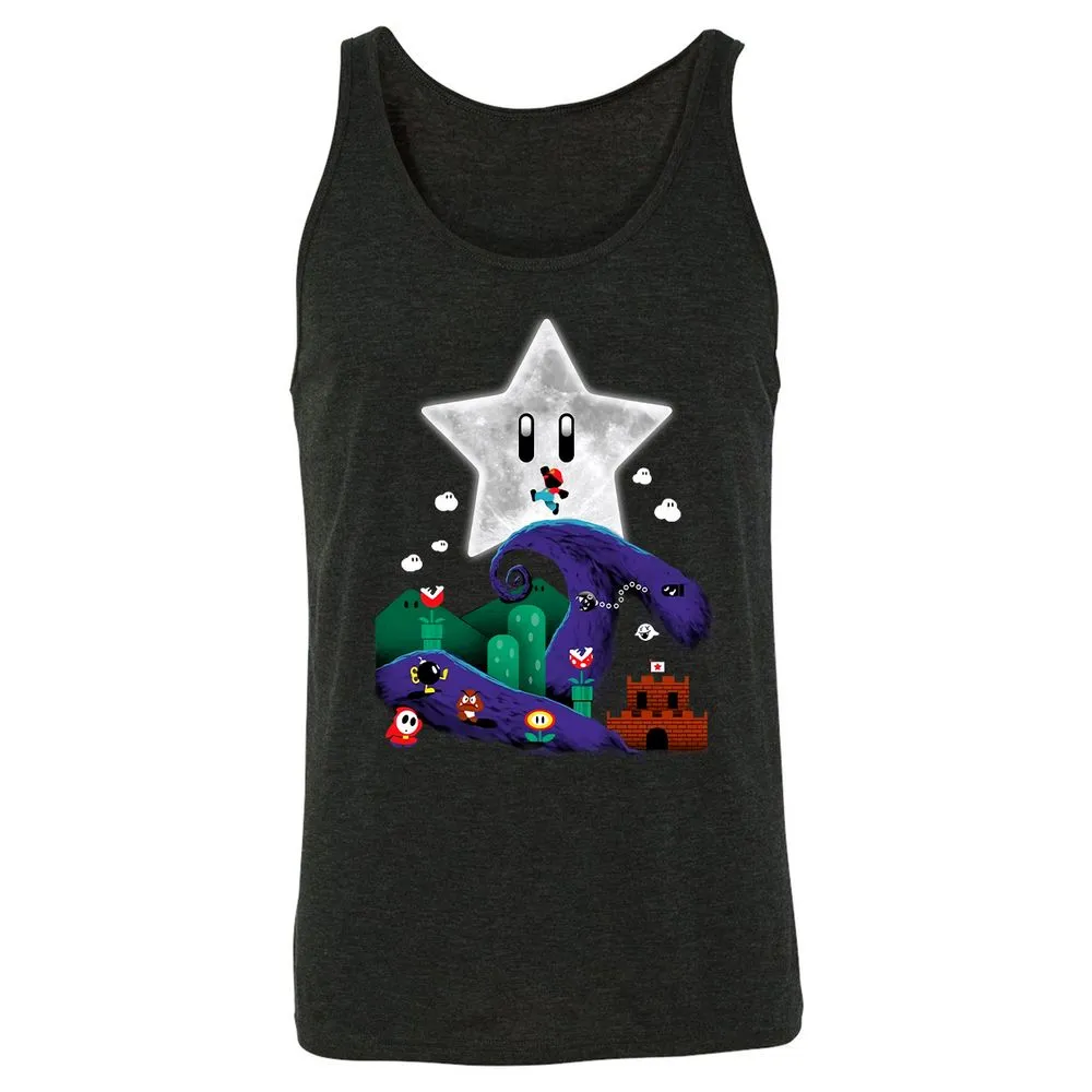 Unisex Jersey Tank - W2Q6VBGC - Charcoal Black Triblend - 5