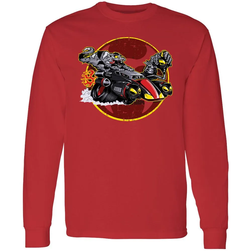 Long Sleeve T-Shirt - 56ETCBNB - Red - 14