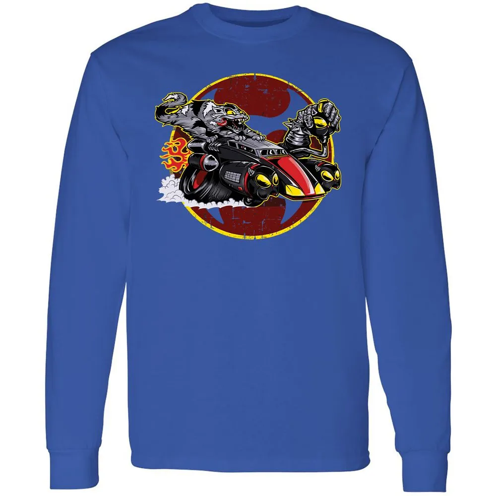 Long Sleeve T-Shirt - 56ETCBNB - Royal - 8