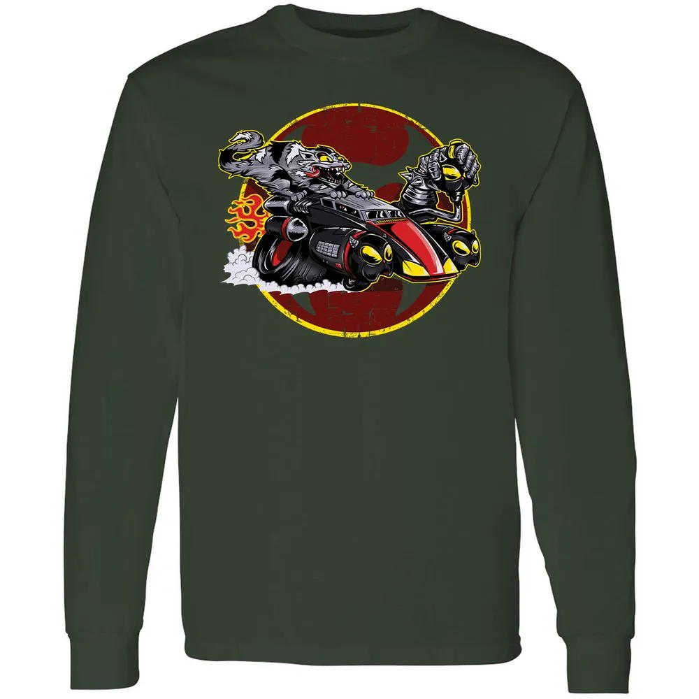 Long Sleeve T-Shirt - 56ETCBNB - Forest Green - 4