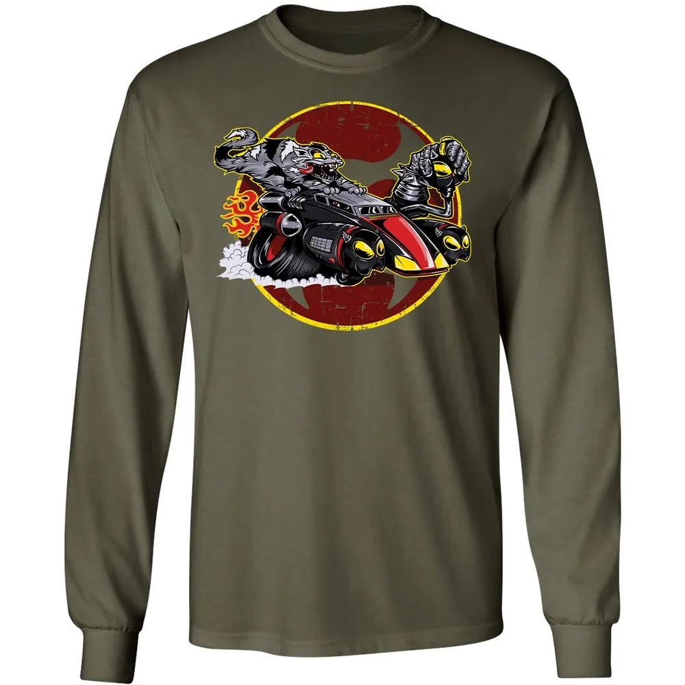 Long Sleeve T-Shirt - 56ETCBNB - Military Green - 16