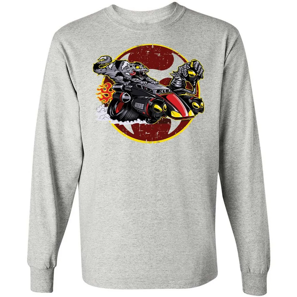 Long Sleeve T-Shirt - 56ETCBNB - Ash - 7