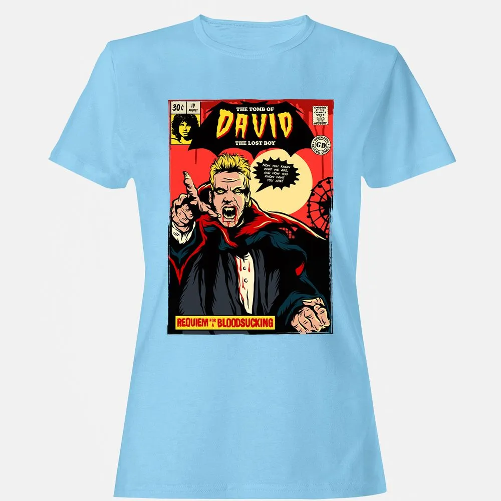 Women's T-Shirt - J1436CDQ - Light Blue - 8