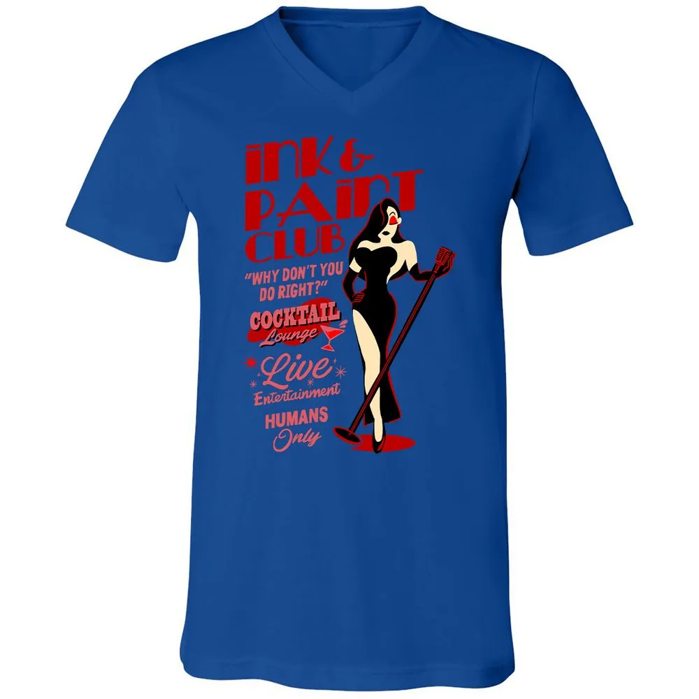 Unisex V-Neck T-Shirt - 3X1G26ZN - True Royal - 4