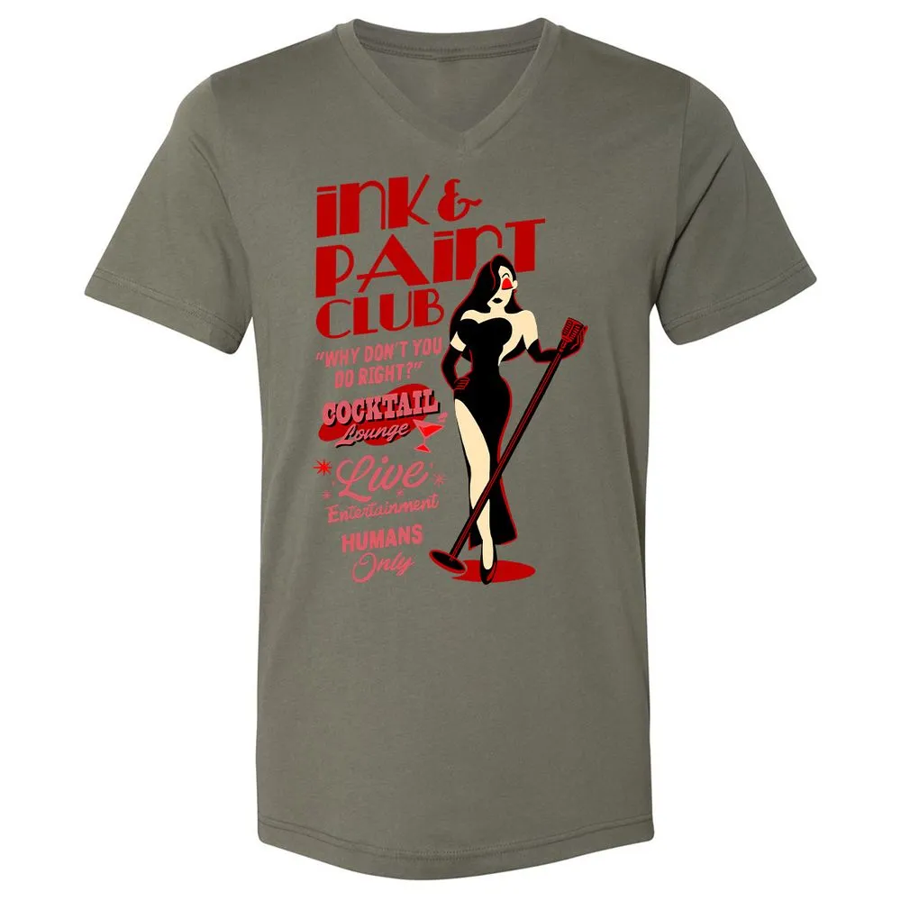 Unisex V-Neck T-Shirt - 3X1G26ZN - Military Green - 10