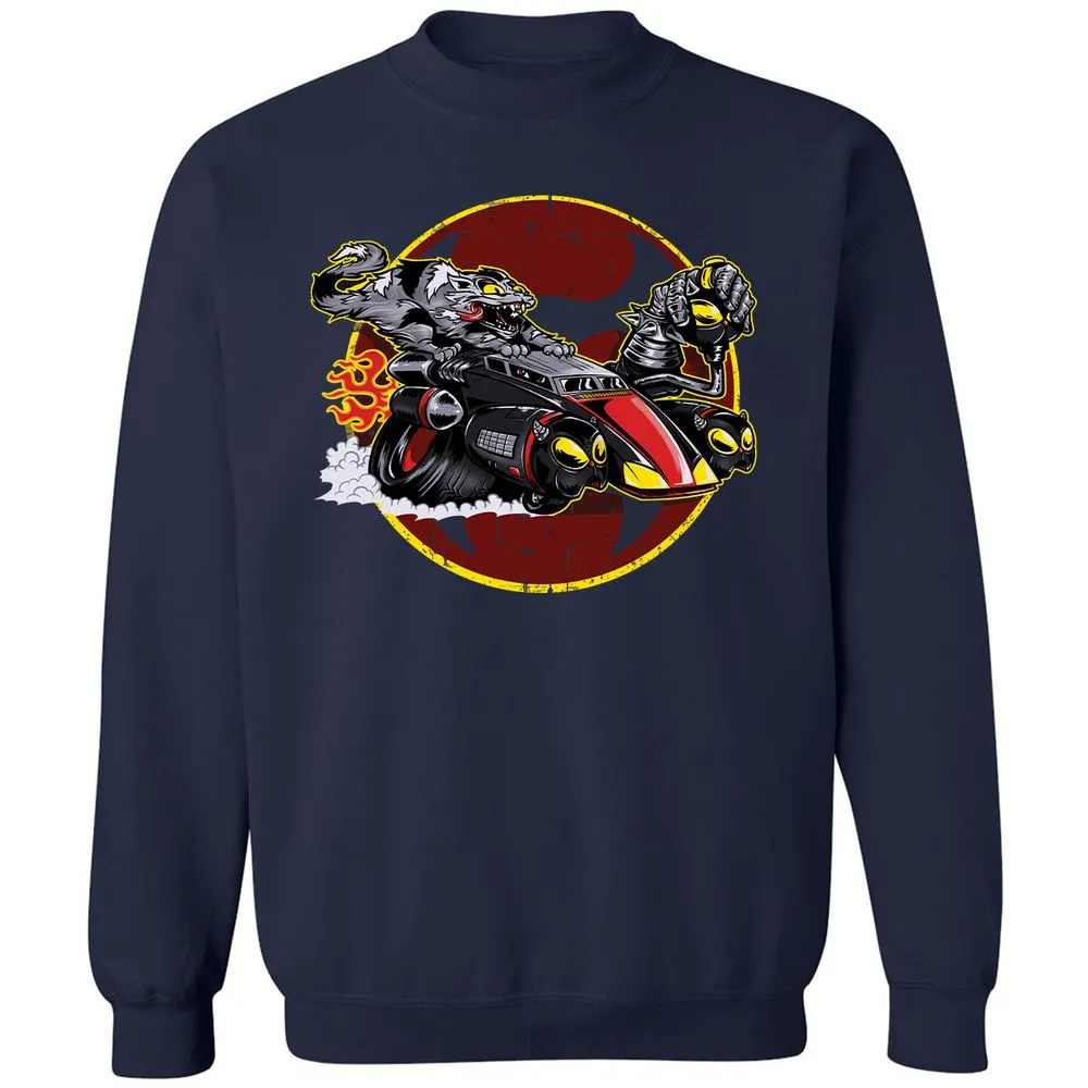 Classic Unisex Sweatshirt - TFUFD5KP - Navy - 2