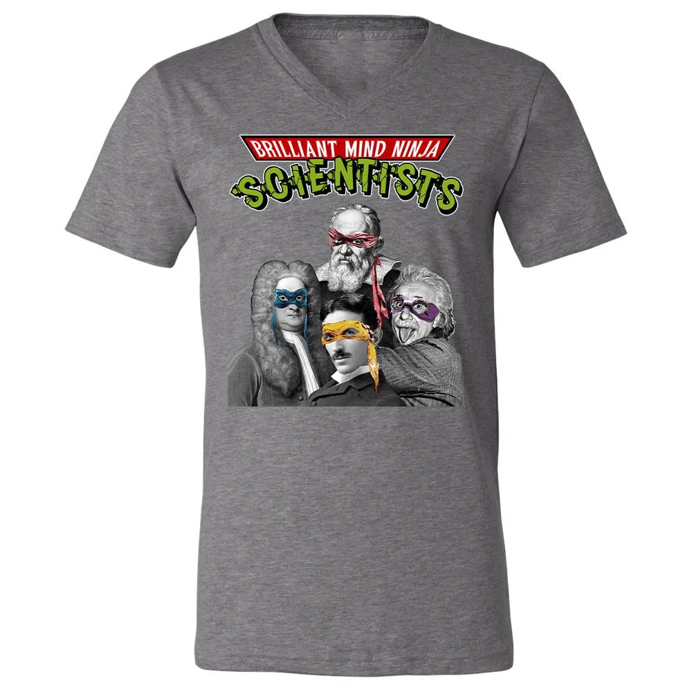 Unisex V-Neck T-Shirt - V48F1S6Y - Deep Heather - 13