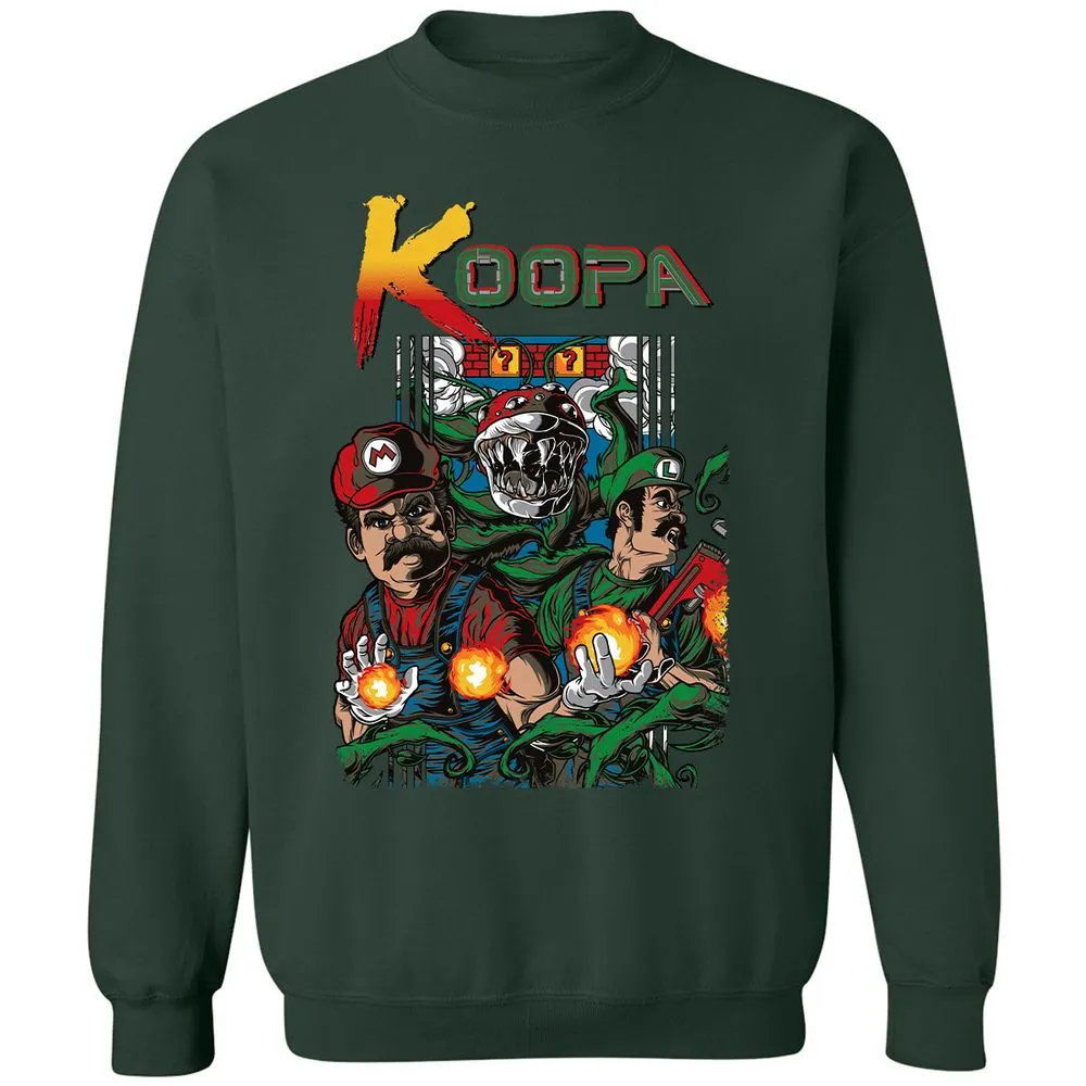 Classic Unisex Sweatshirt - WVJVYK82 - Forest Green - 4