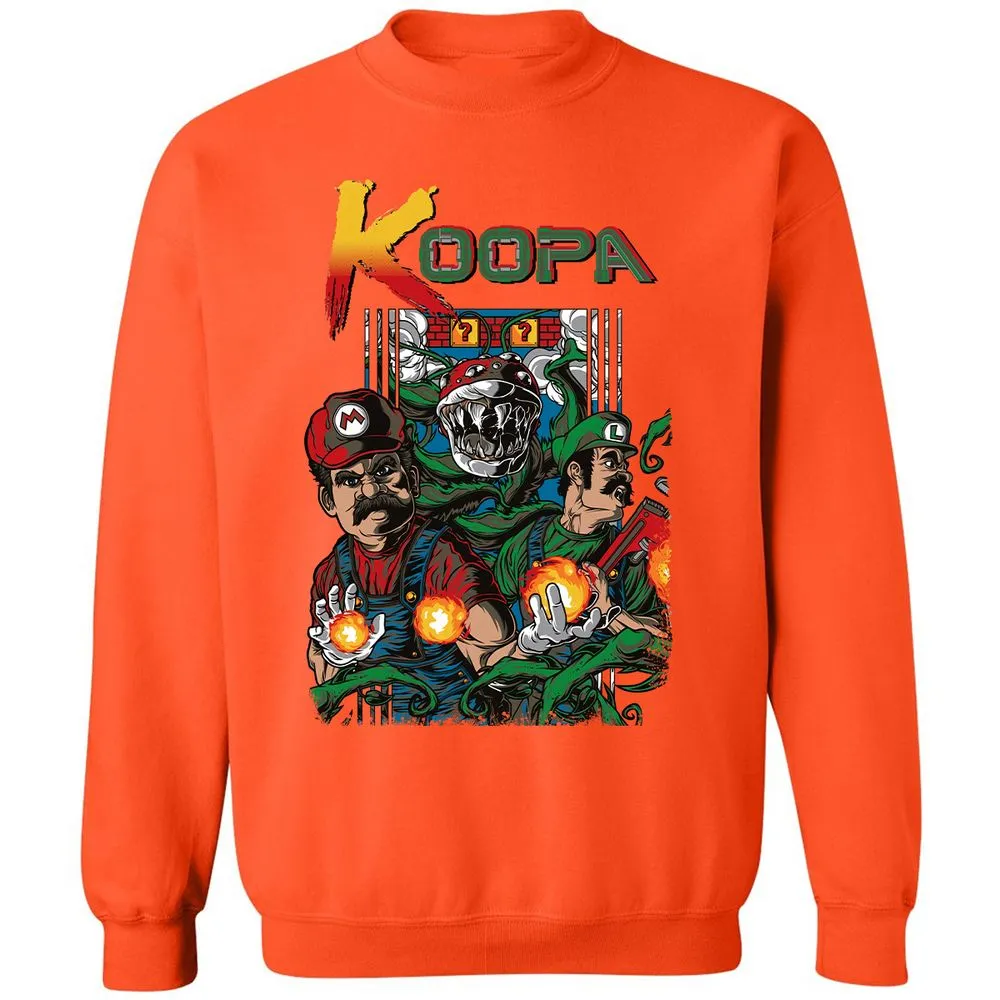 Classic Unisex Sweatshirt - WVJVYK82 - Orange - 10