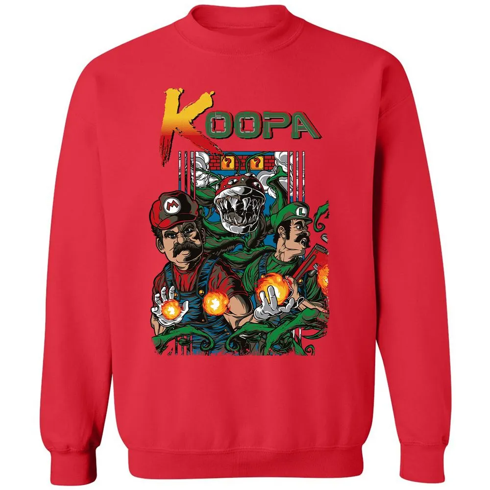 Classic Unisex Sweatshirt - WVJVYK82 - Red - 5