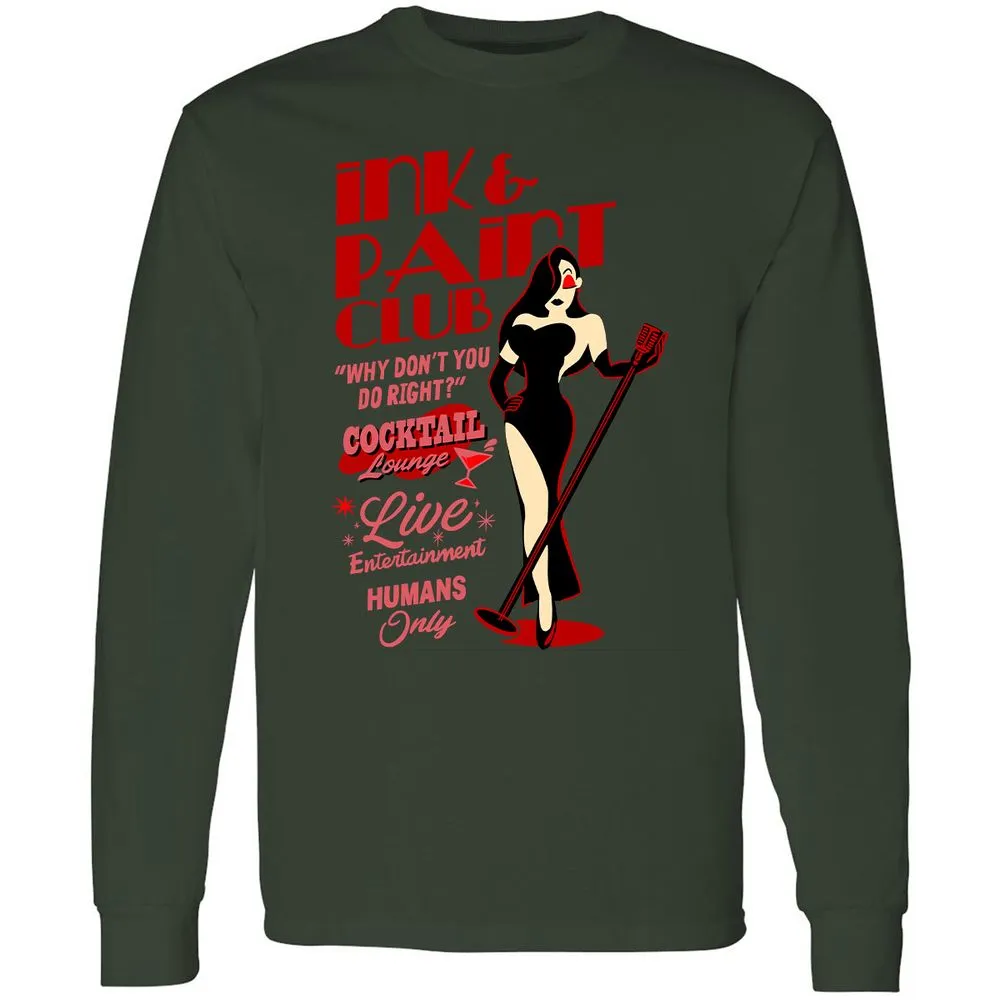 Long Sleeve T-Shirt - 3G6ZQL5Q - Forest Green - 4