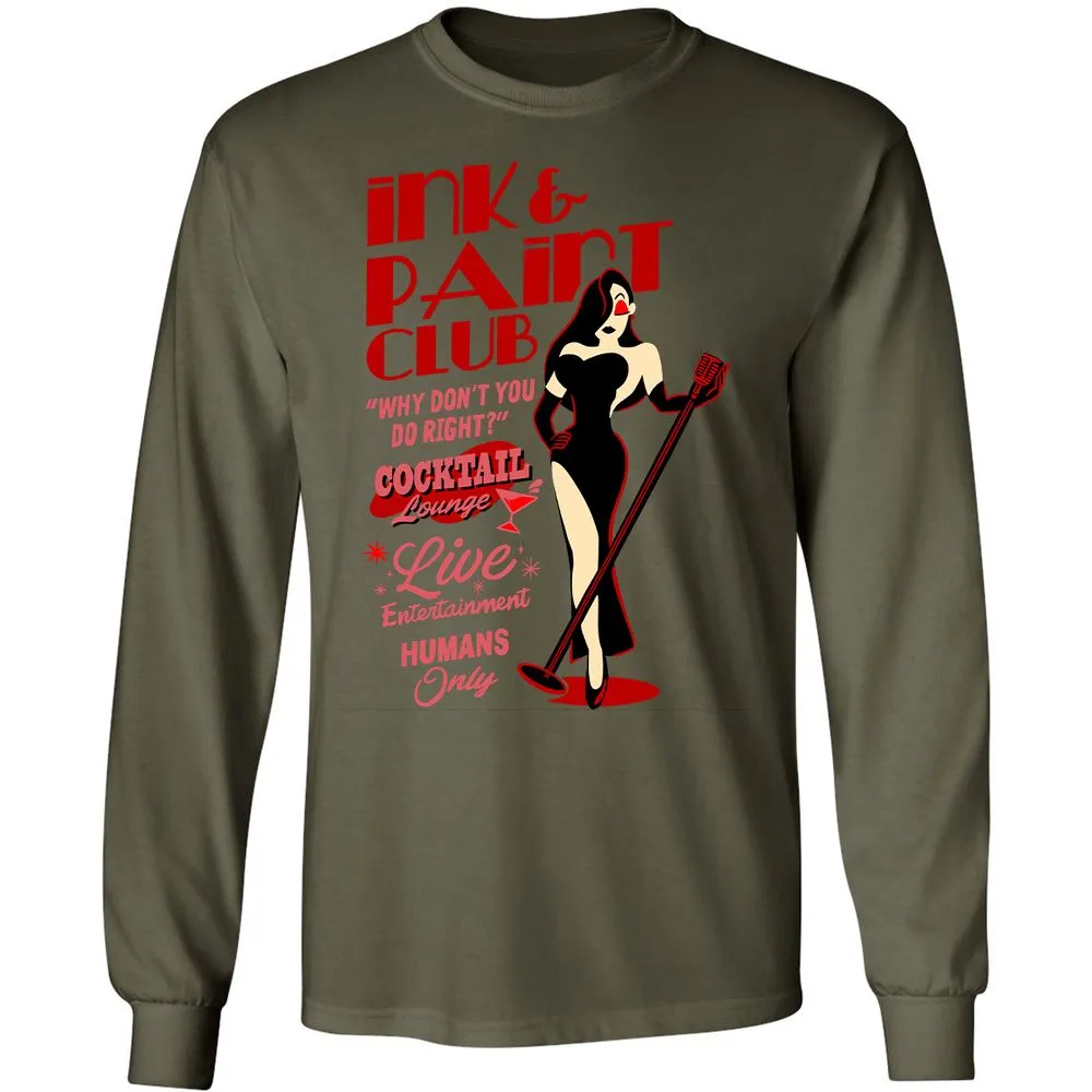 Long Sleeve T-Shirt - 3G6ZQL5Q - Military Green - 16