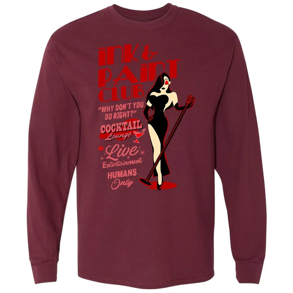Long Sleeve T-Shirt - 3G6ZQL5Q - Maroon - 11