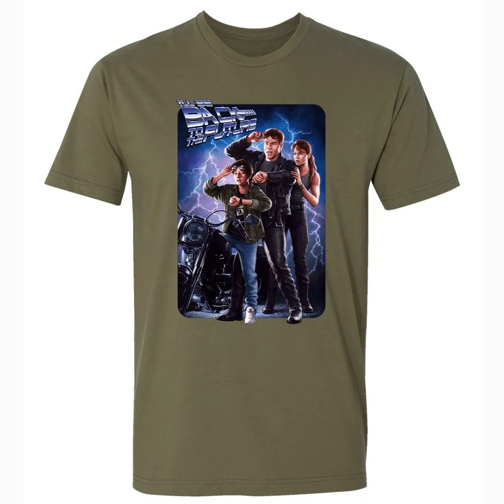 Premium Unisex T-Shirt - 7QUME75Z - Military Green - 5