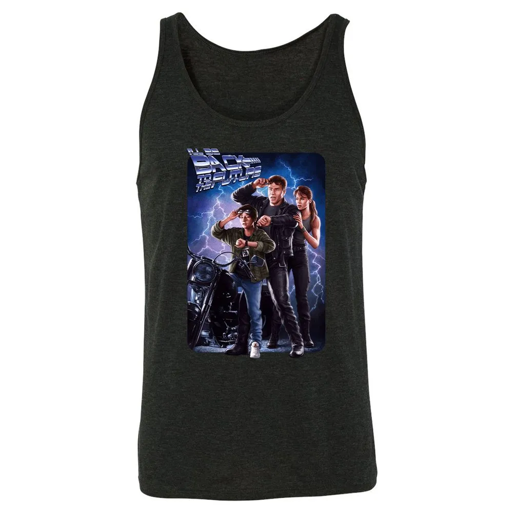 Unisex Jersey Tank - UWL8K17C - Charcoal Black Triblend - 5