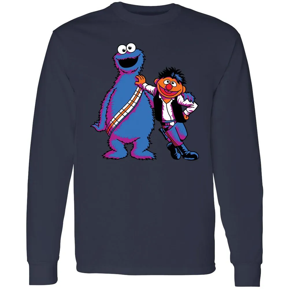 Long Sleeve T-Shirt - 4VNGUX91 - Navy - 2