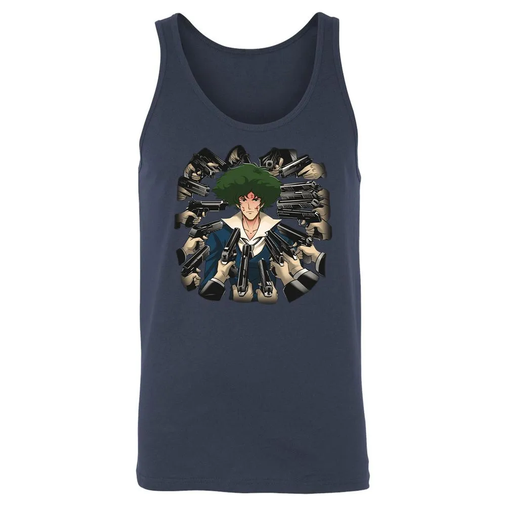 Unisex Jersey Tank - 52NTJXH7 - Navy - 2